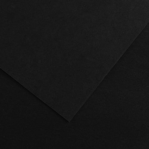 Canson 150gsm Colorline Paper Sheet 19" x 25" Ebony Black