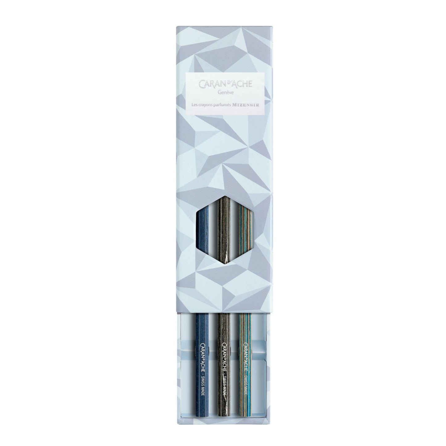 Caran d'Ache Alpine Frost Scented Graphite Pencil Set of 3