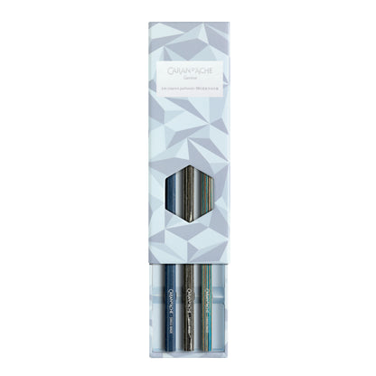 Caran d'Ache Alpine Frost Scented Graphite Pencil Set of 3
