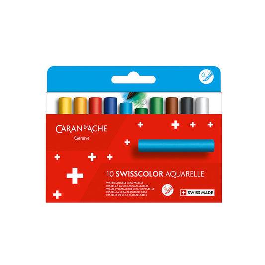 Swisscolor Watersoluble Half Stick Pastel Set of 10