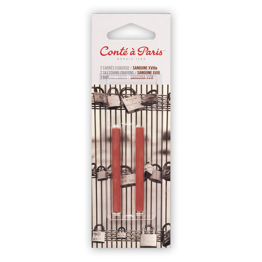 Conte Sketching Carre Crayons - 2 packs