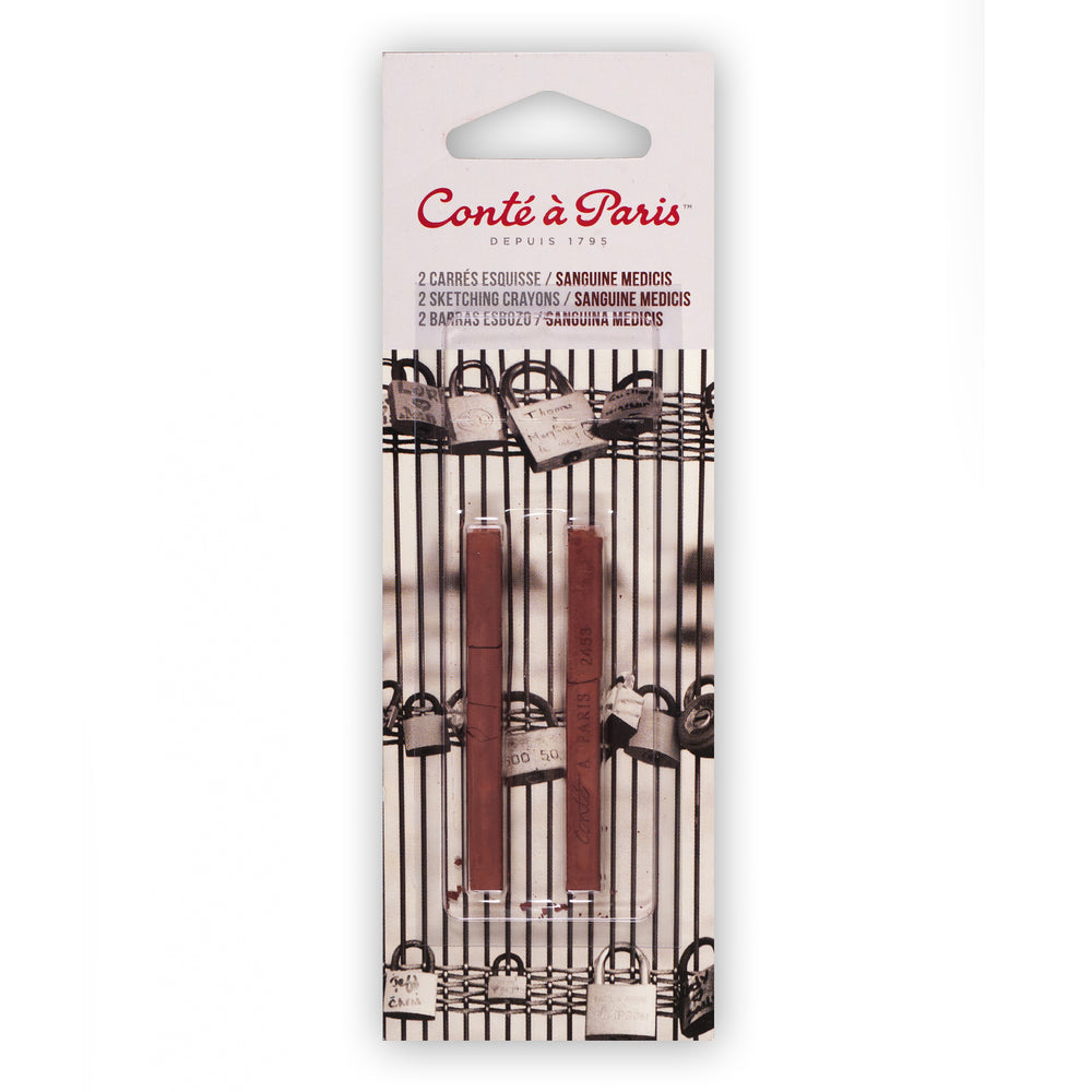 Conte Sketching Carre Crayons - 2 packs