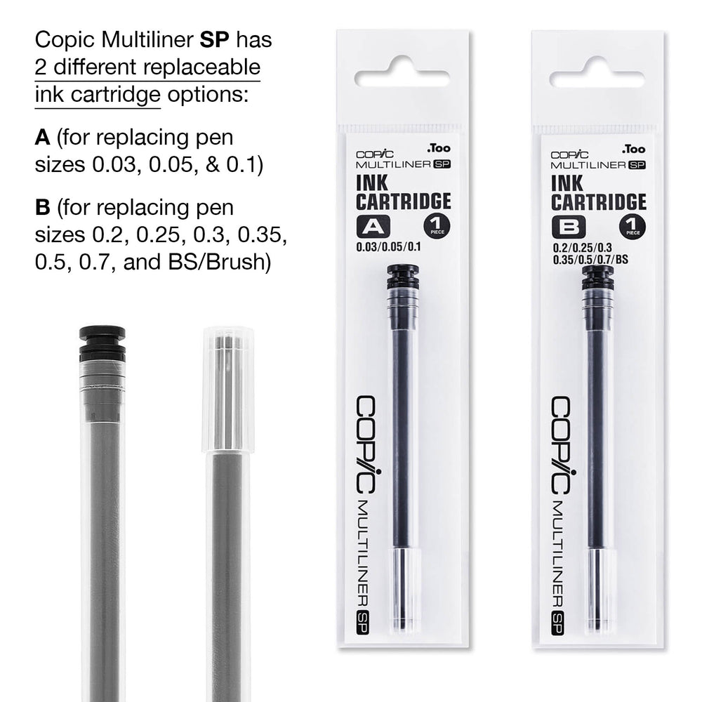 COPIC Multiliner Ink Cartridge Refill B