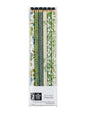 Japanese Paper Place Chiyogami Covered Pencils - Green