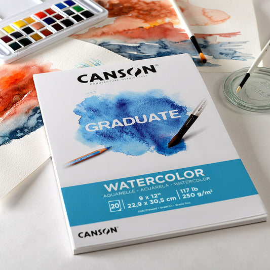Canson Graduate Watercolour Pad 5.5"x8.5"