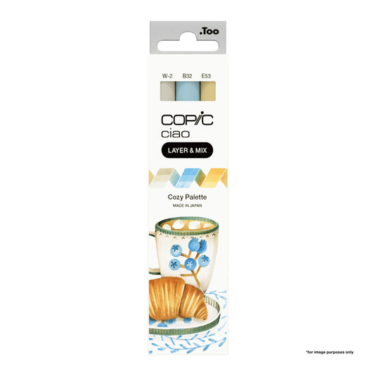 Copic Ciao Layer & Mix Set of 3 - Cozy Palette