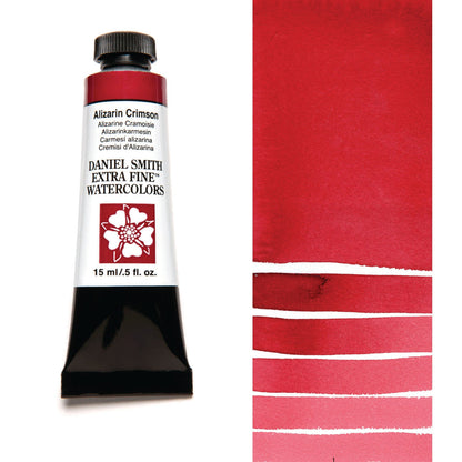 Aquarelles extra fines Daniel Smith 15 ml - Rouges