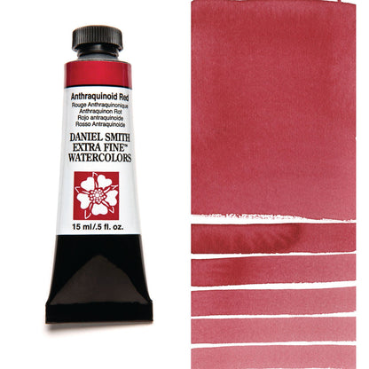 Aquarelles extra fines Daniel Smith 15 ml - Rouges