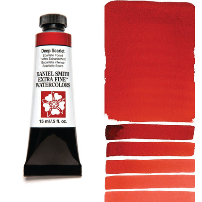 Aquarelles extra fines Daniel Smith 15 ml - Rouges