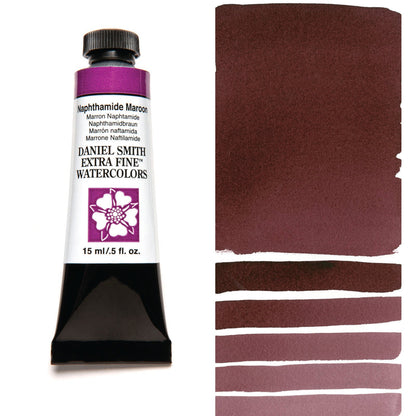 Aquarelles extra fines Daniel Smith 15 ml - Rouges