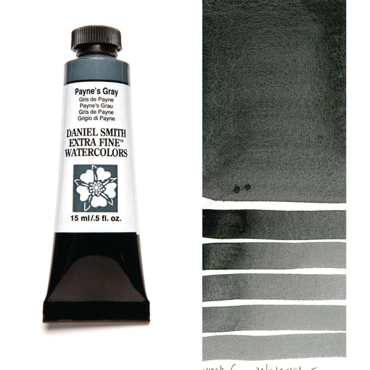 Daniel Smith Extra Fine Watercolors 15ml - Greys