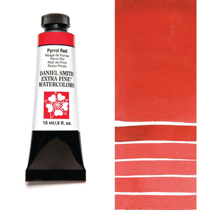 Aquarelles extra fines Daniel Smith 15 ml - Rouges