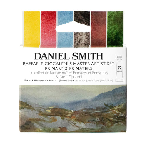 Daniel Smith Extra Fine Watercolors Set of 6 Raffaele Ciccaleni's Primary and Primateks