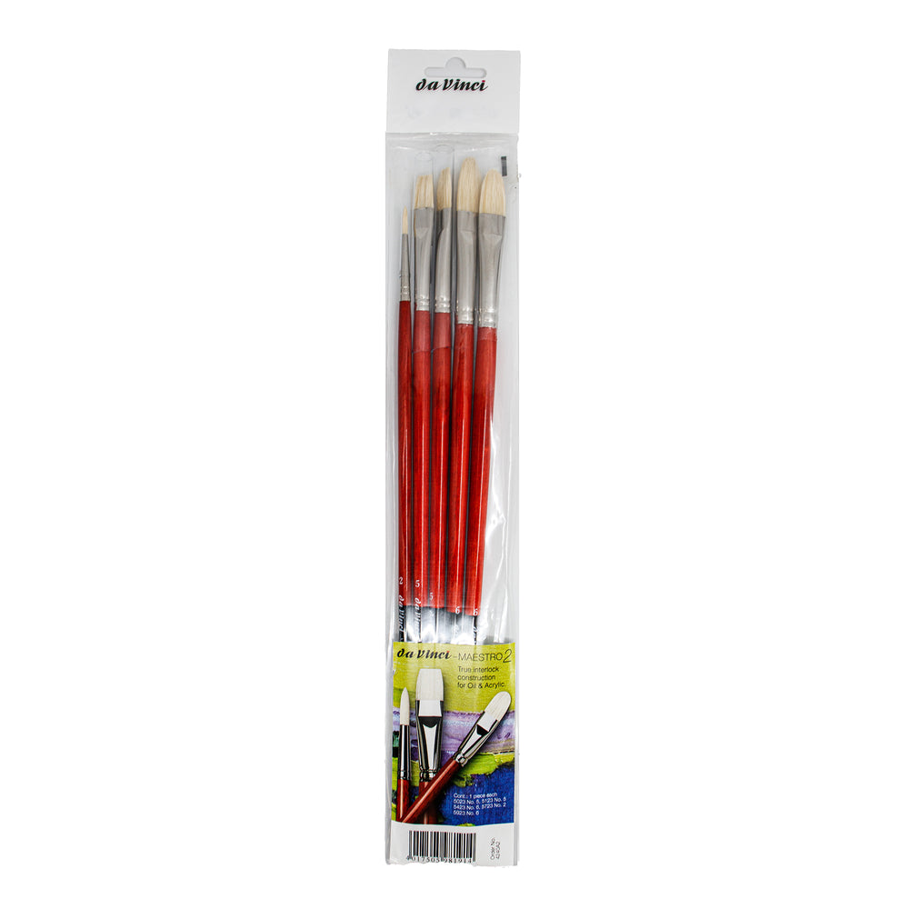 da Vinci MAESTRO2 Acrylic and Oil Brushes Set of 5