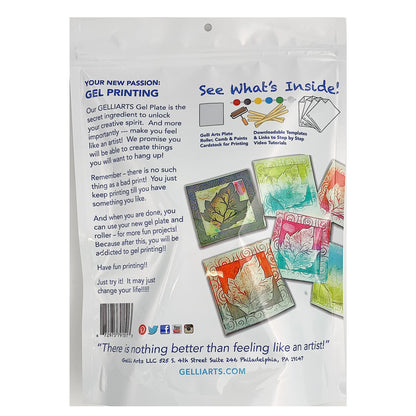 Gelli Arts Stamp Kit