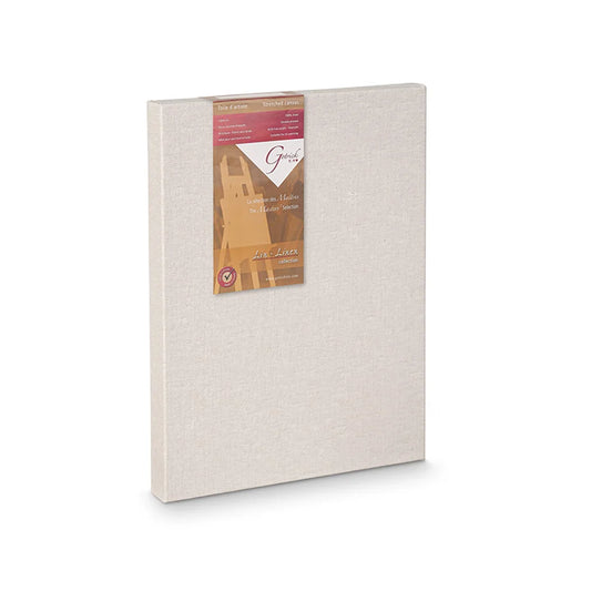 Gotrick Primed Stretched Linen Deep Canvas White - 36"x48"