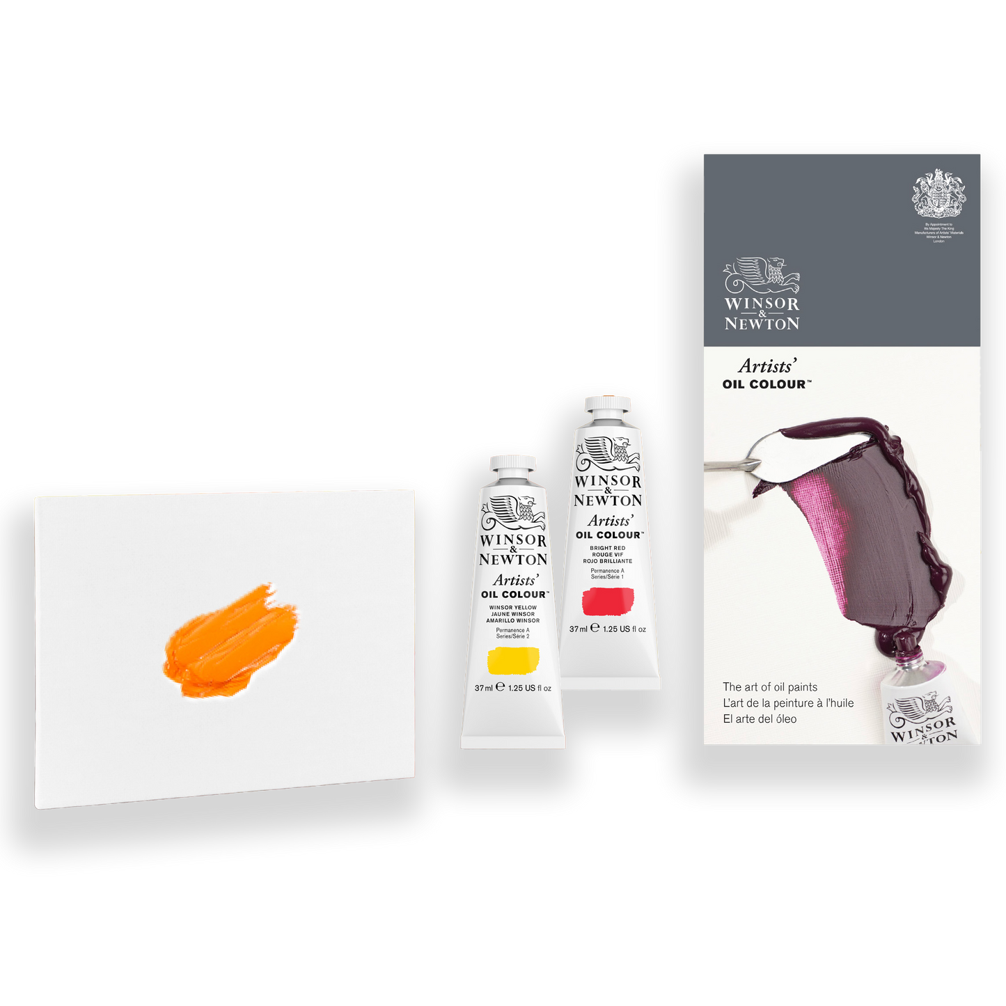 Coffret découverte de couleurs à l'huile Winsor &amp; Newton pour artistes (cadeau promotionnel)