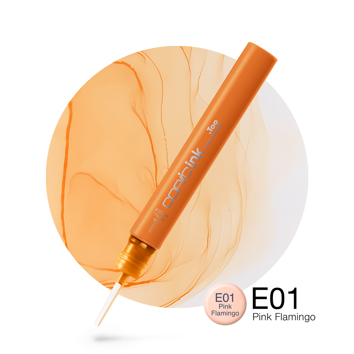 Copic Ink refill 12ml – E01 Pink Flamingo