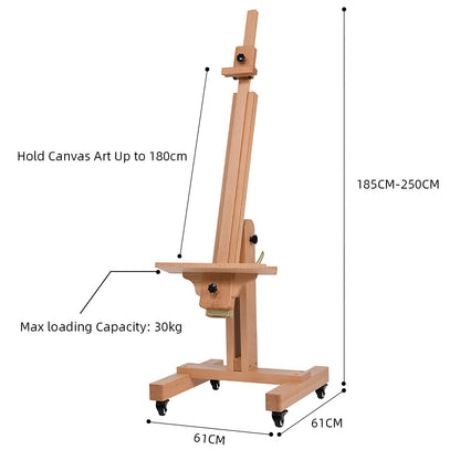 Revelstoke Studio Easel on white background