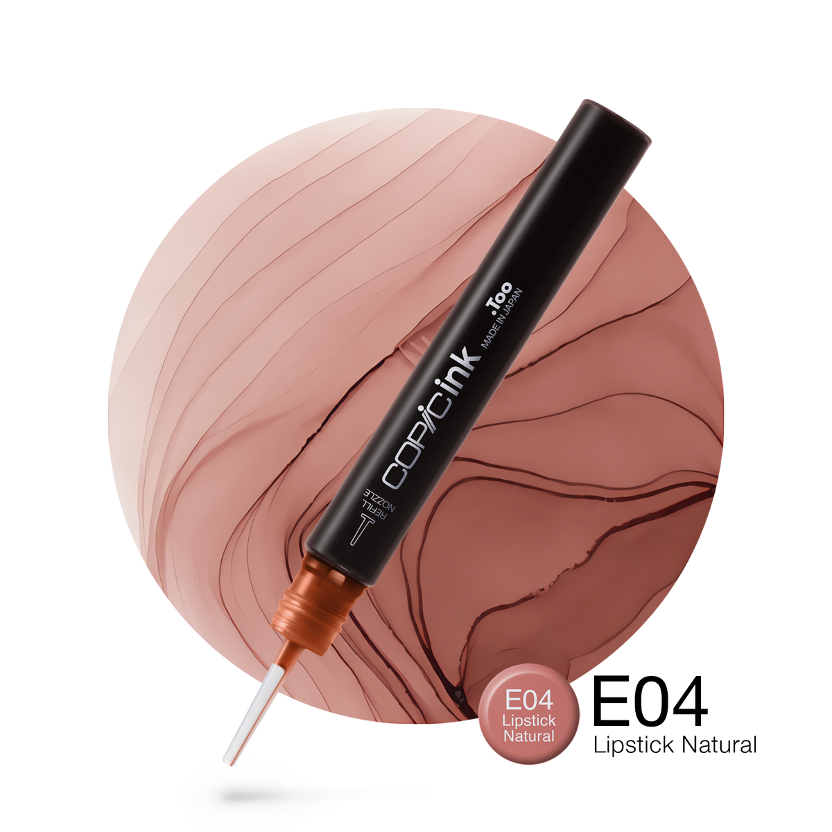 Copic Ink refill 12ml – E04 Lipstick Natural