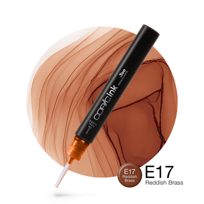 Copic Ink refill 12ml – E17 Reddish Brass