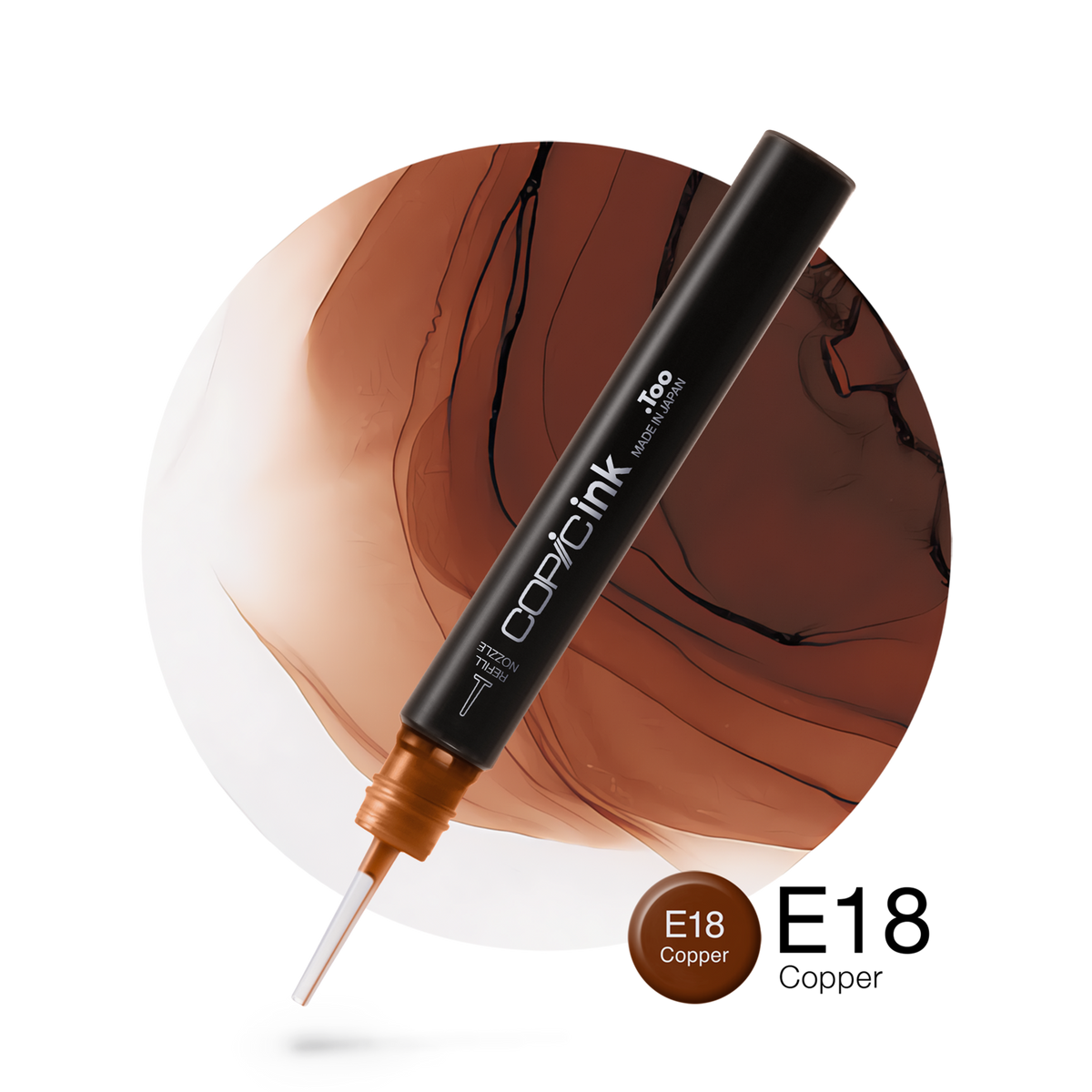 Copic Ink refill 12ml – E18 Copper