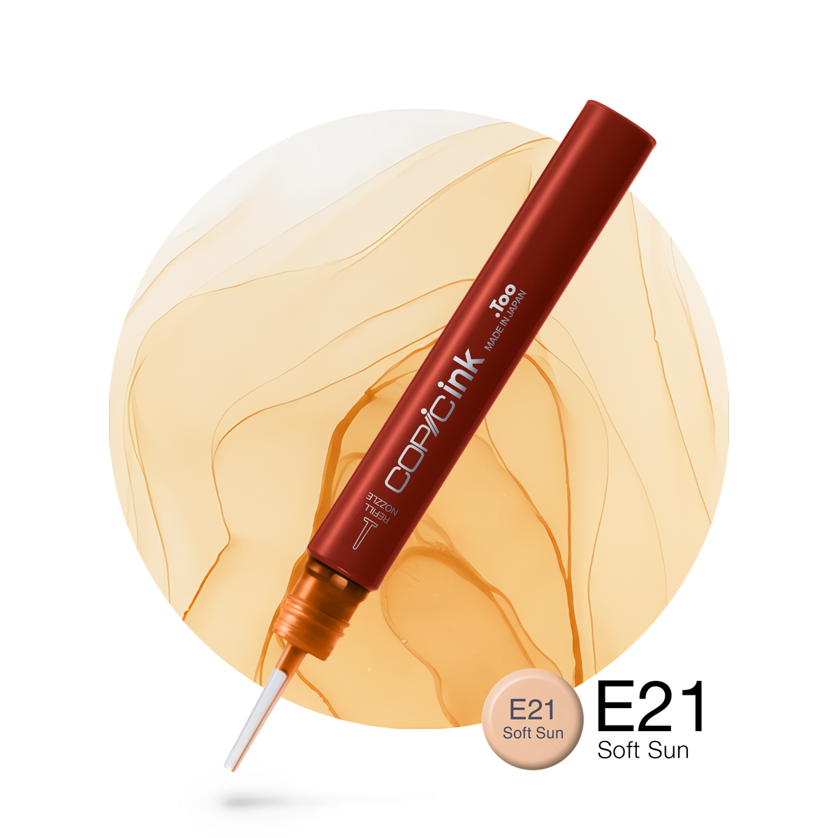 Copic Ink refill 12ml – E21 Soft Sun