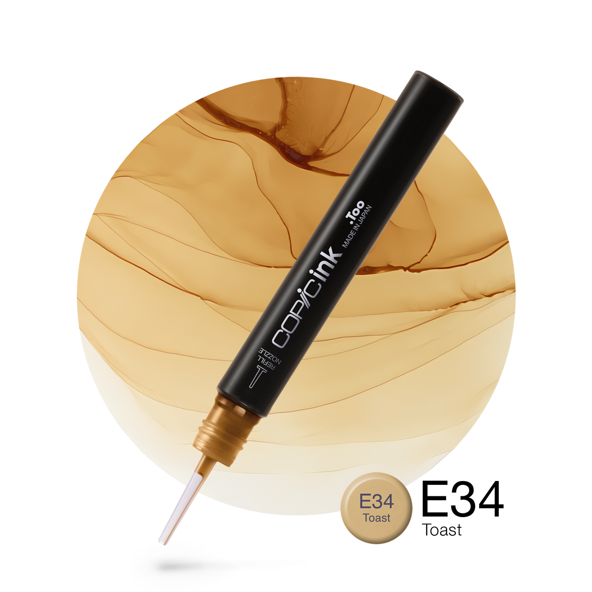 Copic Ink refill 12ml – E34 Toast