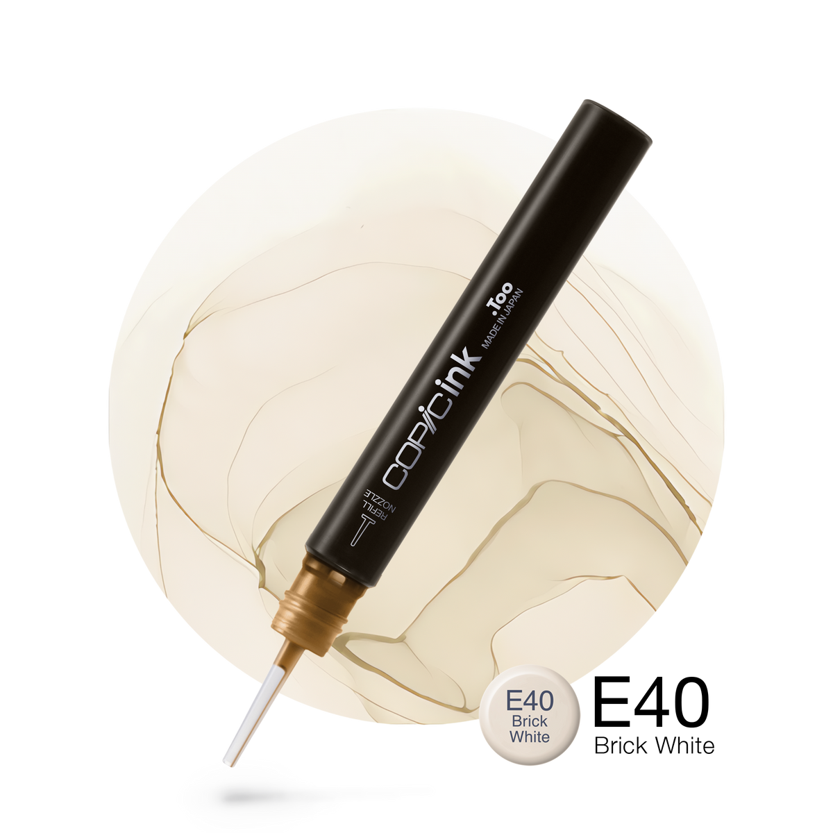 Copic Ink refill 12ml – E40 Brick White