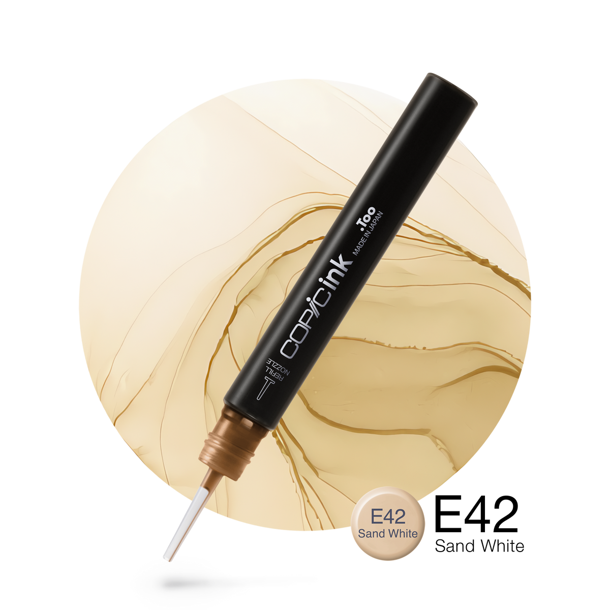 Copic Ink refill 12ml – E42 Sand White