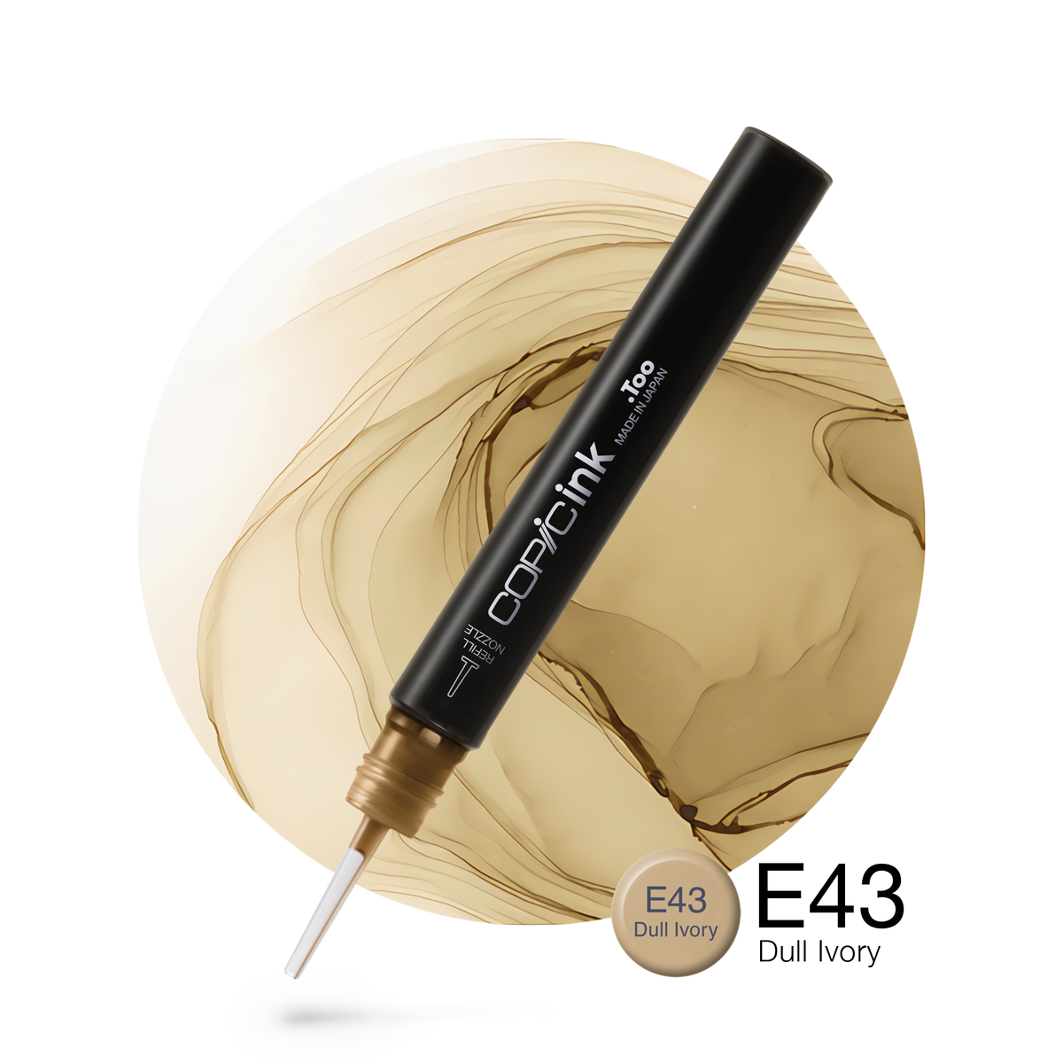 Copic Ink refill 12ml – E43 Dull Ivory