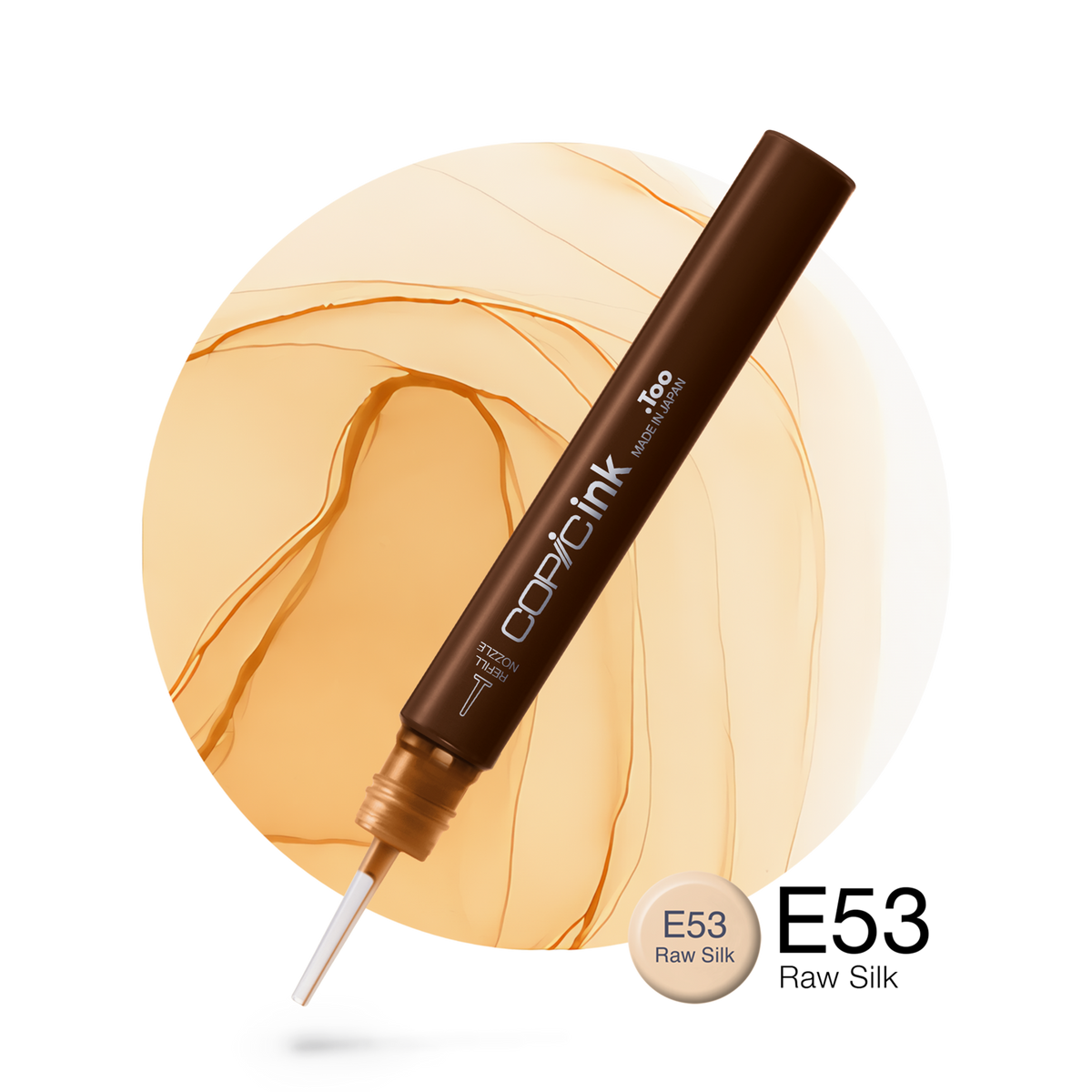 Copic Ink refill 12ml – E53 Raw Silk