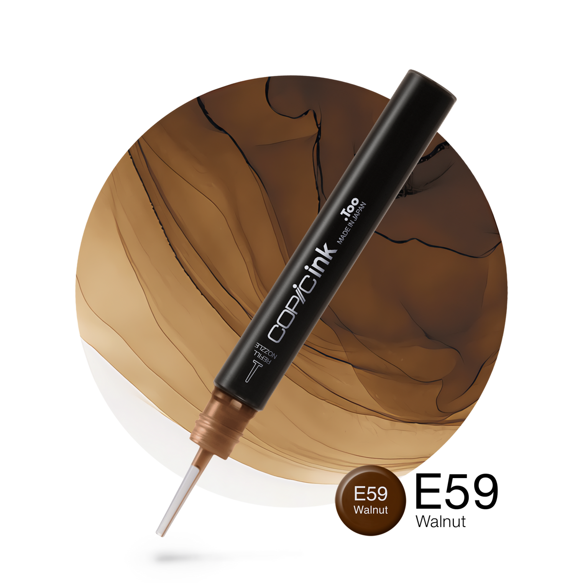Copic Ink refill 12ml – E59 Walnut