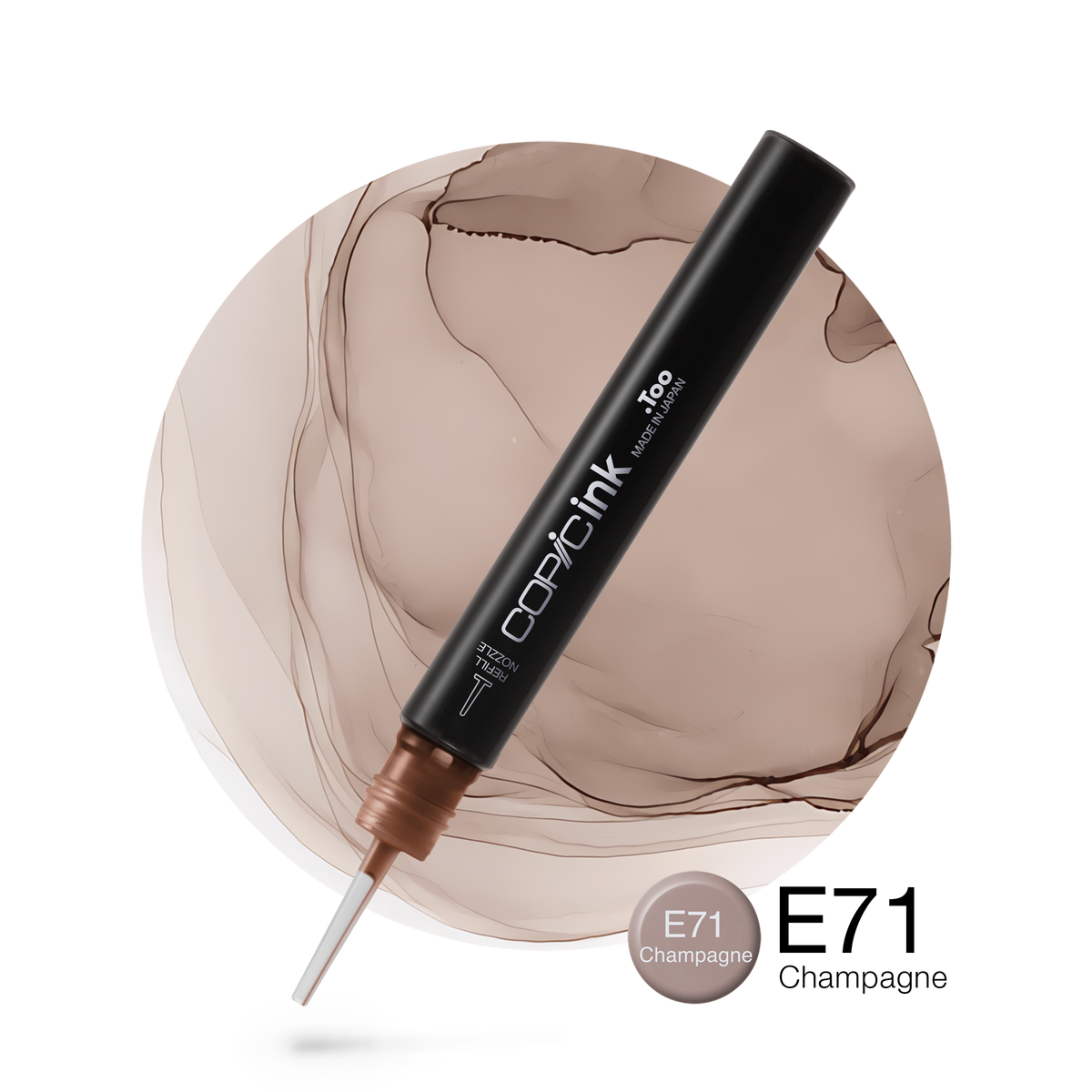 Copic Ink refill 12ml – E71 Champagne