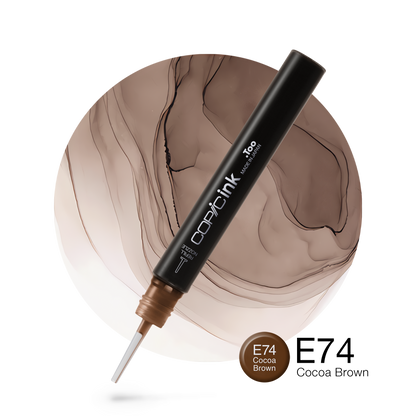 Copic Ink refill 12ml – E74 Cocoa Brown