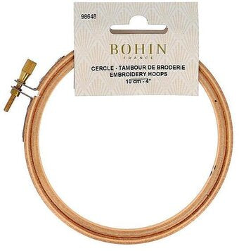 Bohin Embroidery Hoop 10cm (4")