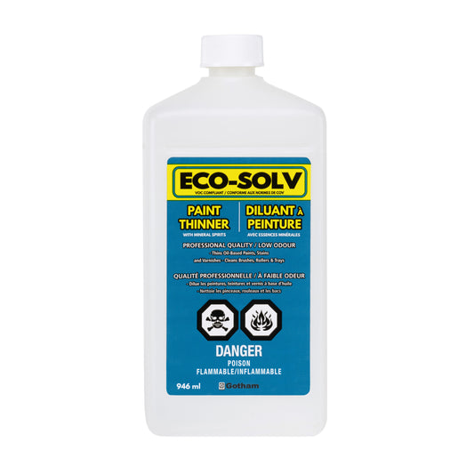 Gotham Eco-Solv Paint Thinner with Mineral Spirits - 946ml