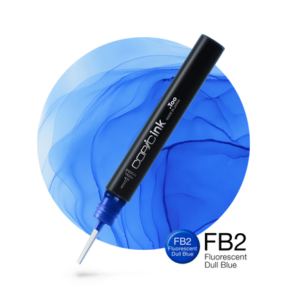Copic Ink refill 12ml – FB2 Fluorescent Dull Blue