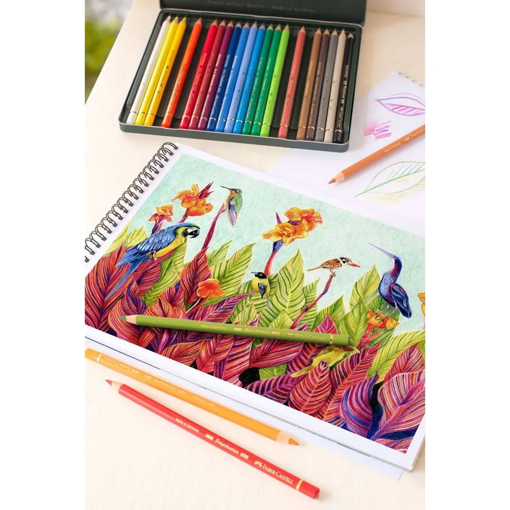 Faber-Castell Polychromos Coloured Pencil Set of 24