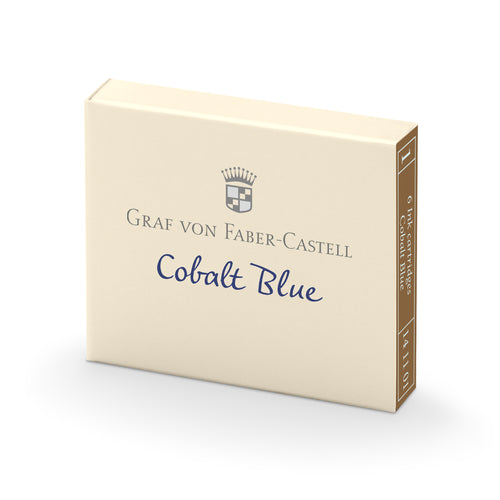 Faber-Castell Fountain Pen Refill Blue Box of 6
