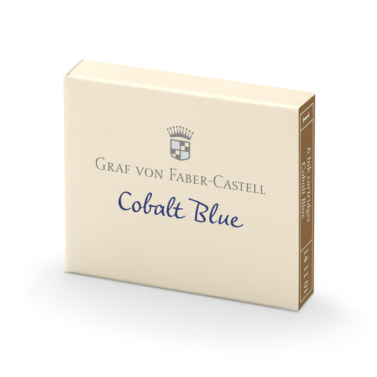 Faber-Castell Fountain Pen Refill Blue Box of 6