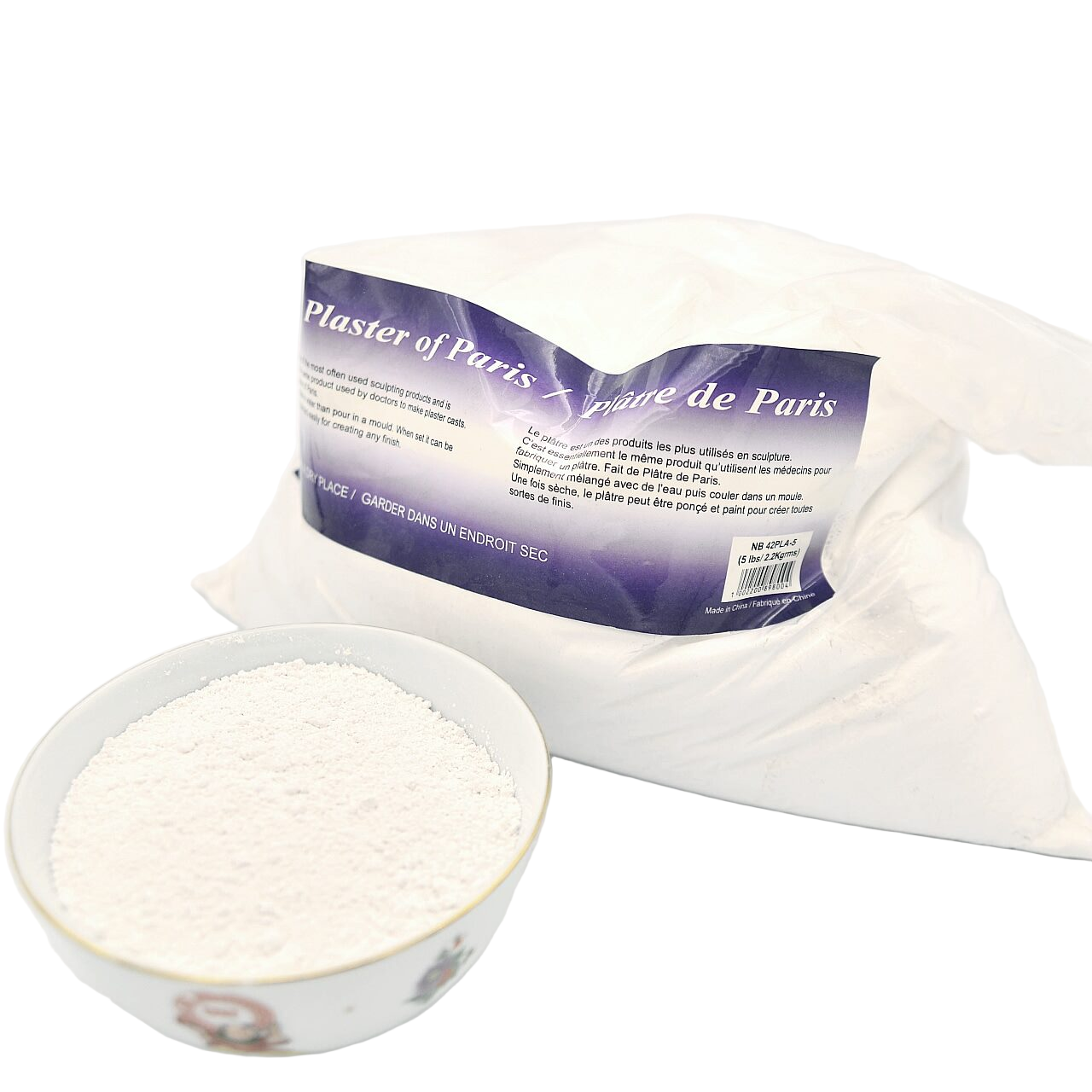 Plaster Of Paris Powder - 5 lbs
