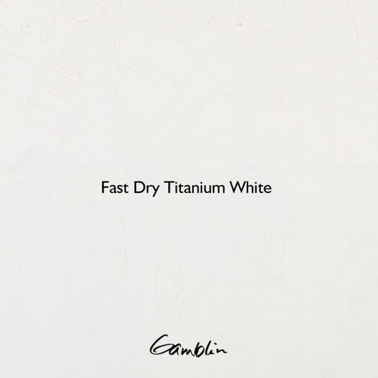 Gamblin Fast Dry Oil Color Titanium White 150ml