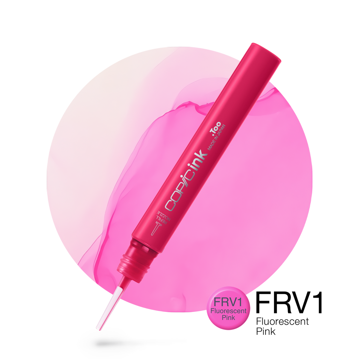 Copic Ink refill 12ml – FRV1 Fluorescent Pink