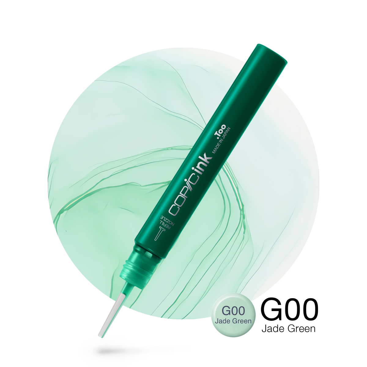Copic Ink refill 12ml – G00 Jade Green