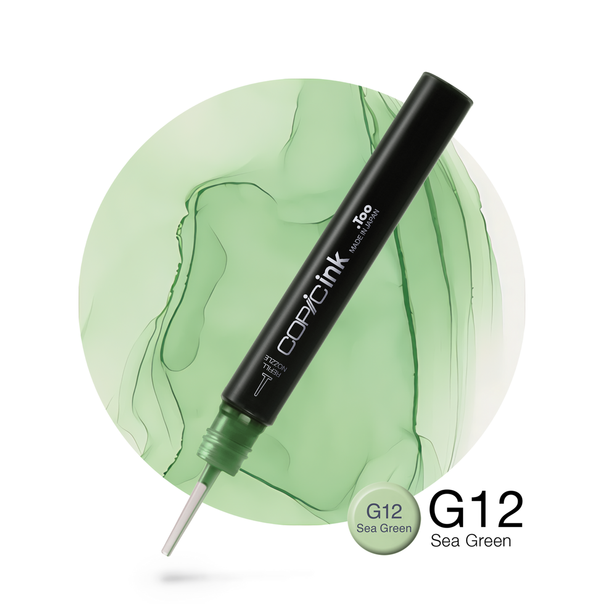 Copic Ink refill 12ml – G12 Sea Green