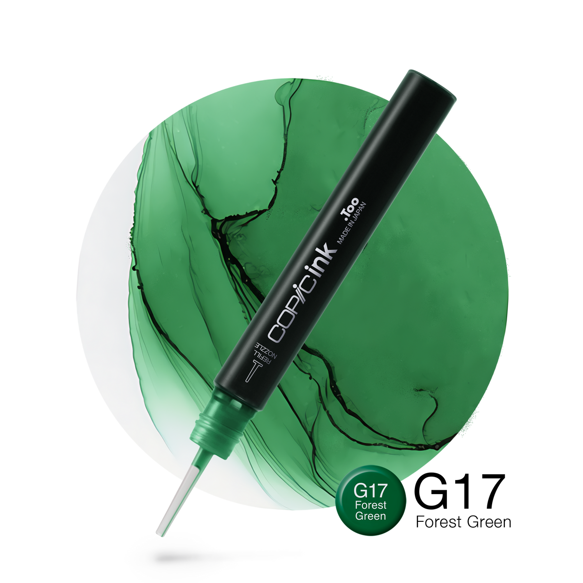 Copic Ink refill 12ml – G17 Forest Green