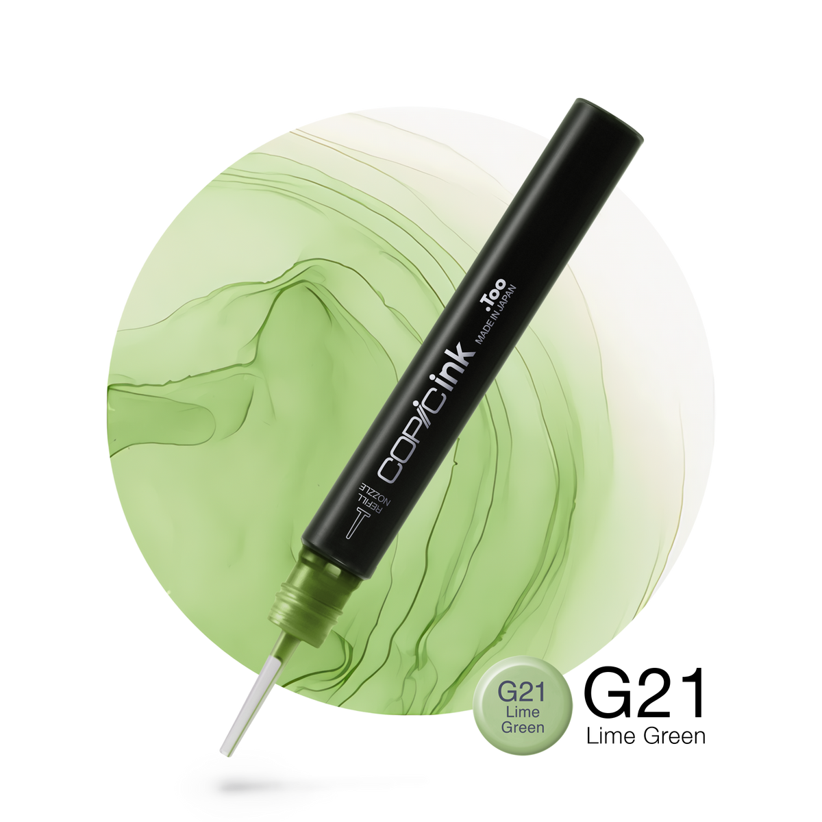 Copic Ink refill 12ml – G21 Lime Green