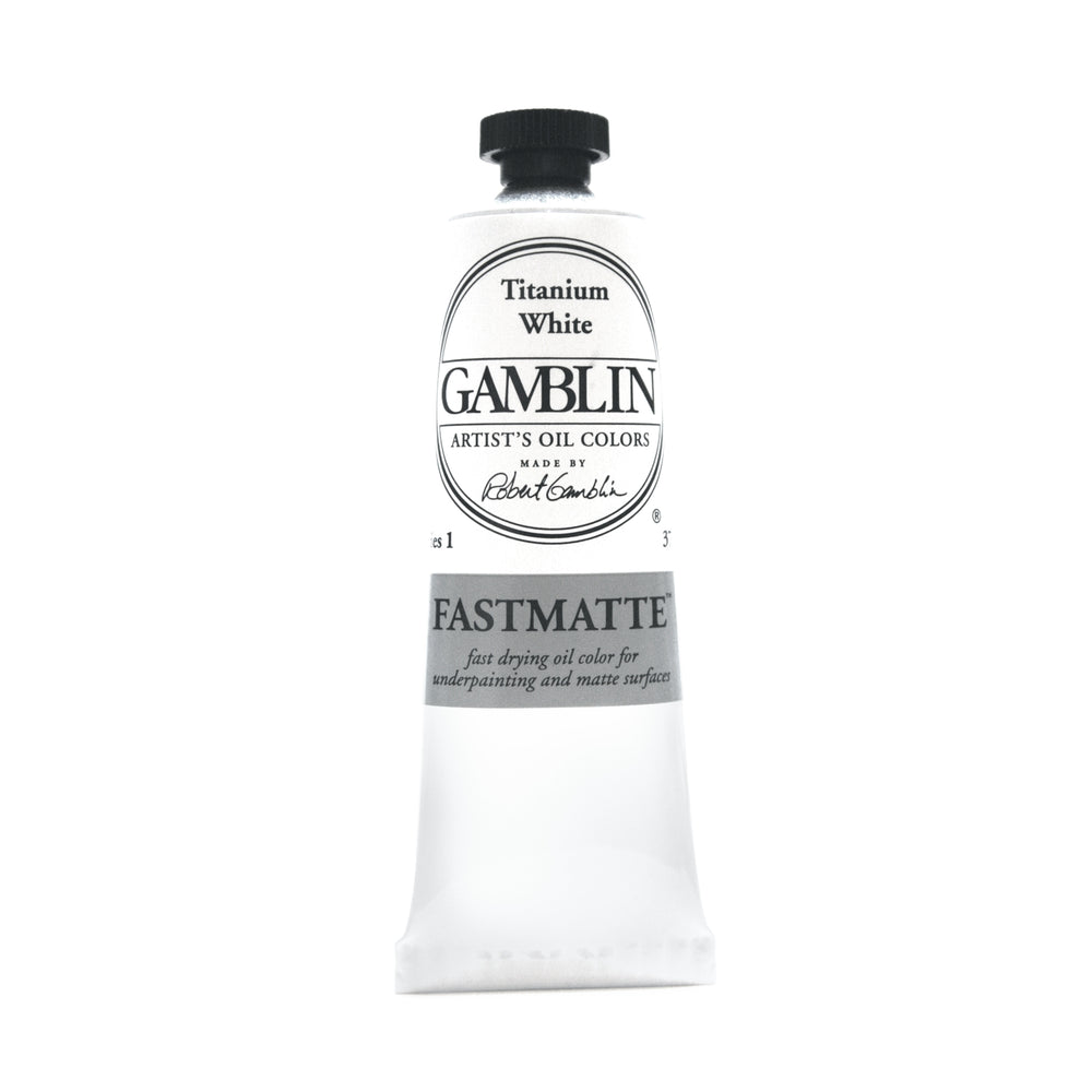 Gamblin FastMatte Alkyd Oil Color Titanium White