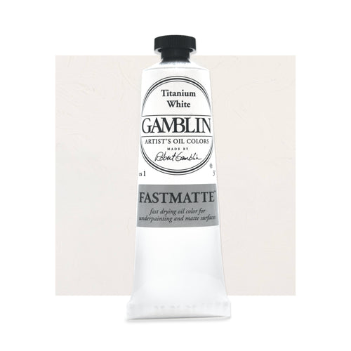 Gamblin FastMatte Alkyd Oil Color Titanium White
